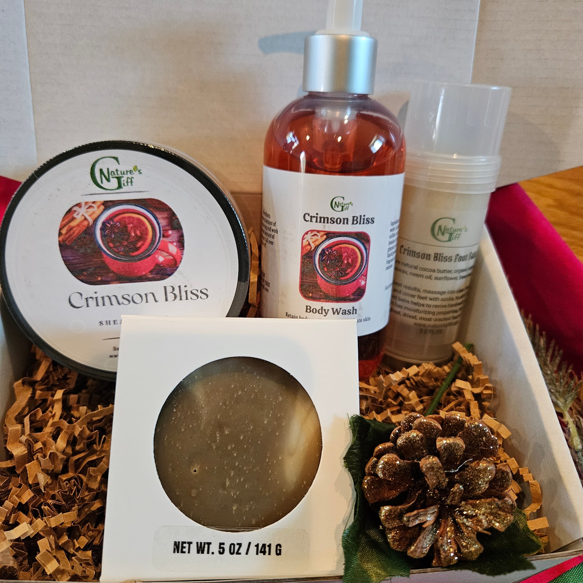 Crimson Bliss Gift Set